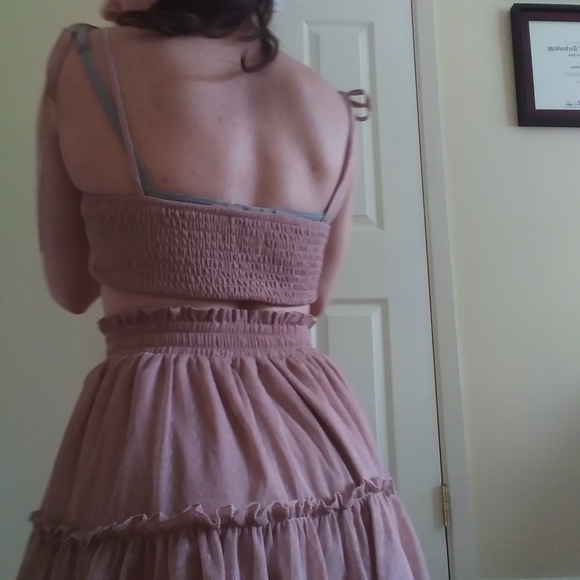 Princess Polly Pink Crop Top Set s.  4 - Picture 3 of 6